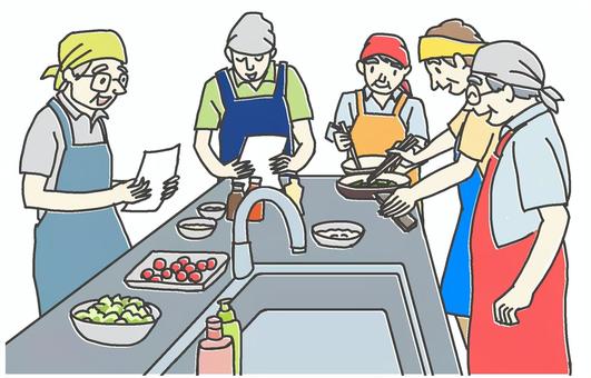 第3回「料理を楽しむ会」 @ 阿佐谷地域区民センター　料理室